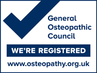 Ian Griffiths Osteopath is registered with the General Osteopathic Council