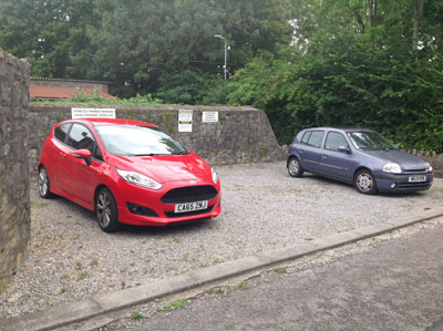 Car Park at Ian Griffiths Osteopath in Bridgend